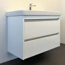 Тумба с умывальником Comforty Дублин 90 Белый, 00-00005213