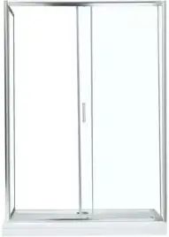 Душевая дверь Aquanet SD-1400A 140, прозрачное стекло