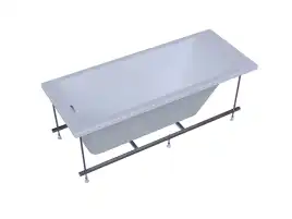 Акриловая ванна Aquatek Калибри 170х70, Eco-friendly KL170-0000001, без панели, каркаса и слив-перелива