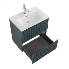 Тумба под раковину BelBagno UNO-MINI-500-2C-SO-AO подвесная, Голубой Матовый