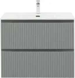 Тумба под раковину Aquanet Джейн (Flat) 80 мисти грин 335434