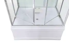 Душевая кабина AvaCan V5012LED 120x90 см, высокий поддон, с крышей