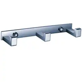 Планка с тремя крючками AVS 805-03-012-Cr хром
