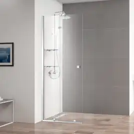 Душевая перегородка CEZARES STREAM-BF-1-80-C-Cr стекло Прозрачное, профиль Хром