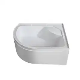 Душевая кабина AvaCan EM5812RLED 120x80 см, высокий поддон, с крышей, правая