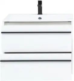 Тумба под раковину Aquanet Lino 70 белый матовый 253902