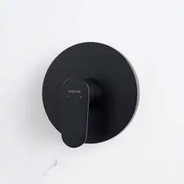 Смеситель для душа Aquatek Ника AQ1866MB, Черный матовый