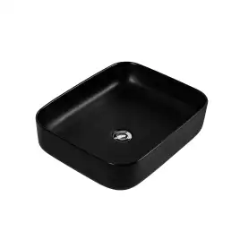 Раковина накладная Aquatek Вега 50х39х13 AQ5515-MB, Черная матовая