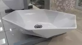 Раковина AVS Барбара 57х38 белая