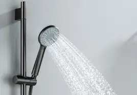 Душевой гарнитур Aquatek Бетта AQ2017BGM, Оружейная сталь