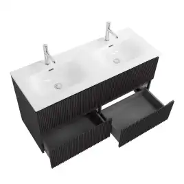 Тумба под раковину BelBagno UNO-1200-4C-SO-GSO подвесная, Темно-Серый Матовый