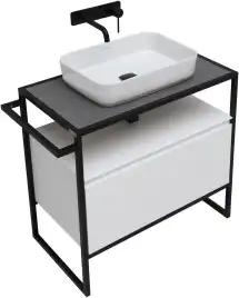 Тумба под раковину Allen Brau Priority 80 1.31002.WM белый матовый