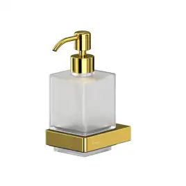 Дозатор для жидкого мыла Whitecross CUBO gold, CU2440GL, Золото глянцевое