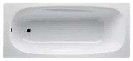 Стальная ванна BLB Universal Atlantica HG 170х75 B75L б/руч 3,5 mm без отверстий для ручек, Белая