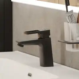 Смеситель для раковины IDDIS Bild BILBL00i01  цвет, Матовый черный