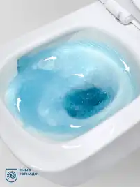 Унитаз подвесной BelBagno KRAFT-TOR BB7106CH-TOR/SC безободковый с сиденьем и смывом TORNADO