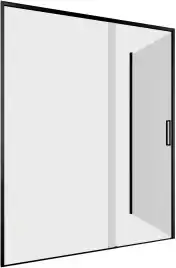 Душевой уголок Aquanet Pleasure Evo 150x100 AE65-150x100-BT профиль черный, прозрачное стекло