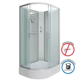 Душевая кабина Niagara Classic 100х80х200 NG-33084-14RBK средний поддон, без гидромассажа, 330844RBK