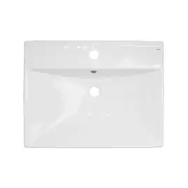 Тумба с раковиной Azario Ника 60 CS00091368, напольная, Белая глянцевая