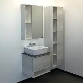 Тумба с умывальником Comforty Прага 60 Дуб белый, 00-00014536