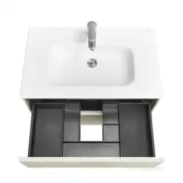 Тумбы под раковину Roca Ona 80 A857630512 подвесная, цвет, Дуб светлый