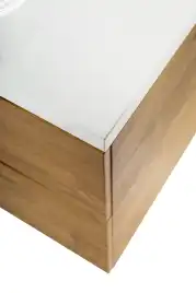 Тумба под раковину BelBagno MARINO-H60-1100-2C-SO-RN-P подвесная Rovere Nature