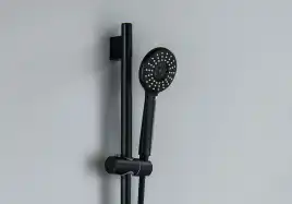 Душевой гарнитур Aquatek БЕТТА AQ2017MB, Черный матовый