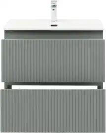 Тумба под раковину Aquanet Джейн (Flat) 70 мисти грин, подвесная, 335433