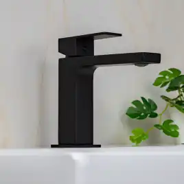 Смесители для раковины AVS Cube 811-200-MB, черный матовый