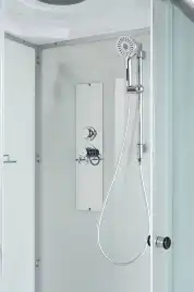 Душевая кабина AvaCan D2090 90x90 см, низкий поддон, с крышей