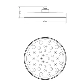 Душевая система  Vincea Inspire VSFW-3I22MT2RGM VSFW-3I22MT2RGM  с термостатом, встраиваемая, вороненная сталь