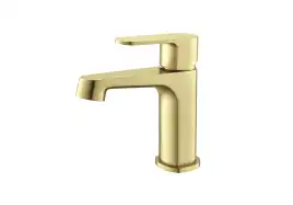 Смеситель для раковины Aquatek Оберон AQ1210BG, Золото матовое