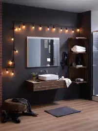 Раковина накладная Aquanet SOUL-1 50х40х13,5 прямоугольная, Белая глянцевая