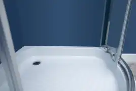 Душевой уголок Aquanet Practic AE10-Q-90x90U-CP 900x900, прозрачное, матовое стекло