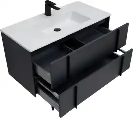 Тумба под раковину Allen Brau Reality 100 1.32007.AM антрацит матовый