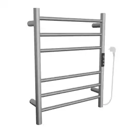 Полотенцесушитель электрический 50х63 ABBER Standard AH4606BST сталь брашированная