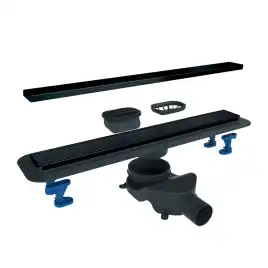 Душевой лоток BETTOSERB Compact Line 550 Matte Black 13702509BM, Черный матовый