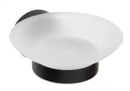 Мыльница 11 см BEMETA DARK Черная матовая 104108040