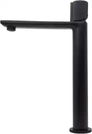 Смеситель для накладной раковины Allen Brau Liberty 5.33002-31, однорычажный, высокий, Черный матовый