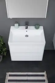 Тумба под раковину Aquanet Бруклин 60 белый 203958