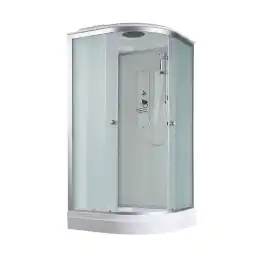 Душевая кабина AvaCan D2090 90x90 см, низкий поддон, с крышей