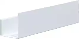 Полка Aquanet Магнум Н 50x12 белая матовая, с крючками, 341539