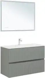 Тумба под раковину Aquanet Джейн 100 мисти грин 313320