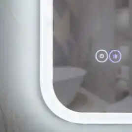 Зеркало с подсветкой AVS Виола 70x50 см, антипар