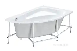 Акриловая ванна Roca Welna 160х100 248643000 правая, Белая