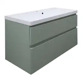Тумба с раковиной Azario Viola 100 CS00097148, подвесная, Фисташковый
