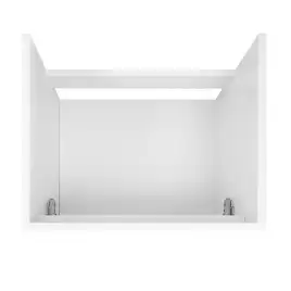 Тумба с раковиной Azario Эстима 50 CS00094634, напольная, Белая глянцевая