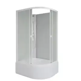 Душевая кабина Niagara Promo 90х70 P90/70/40L/MT/BK, Высокий поддон, без крыши