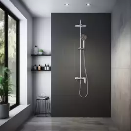 Душевая система Aquatek БЕТТА AQ2140CR, Хром