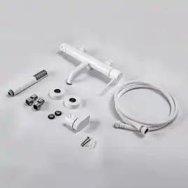 Смесители для ванны AVS Slimmer 811-111-MW, белый матовый